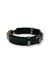 PULSEIRA DE COURO AJUSTÁVEL PRETA CROMADA (INFINITO) - comprar online