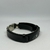 PULSEIRA DE COURO AJUSTÁVEL PRETA (CAVEIRA ALL BRACK) - comprar online