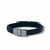 PULSEIRA DE COURO PRETO AJUSTÁVEL (GRATIDÃO ESCOVADO) - Vigorblend