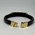 PULSEIRA PRETA DE COURO (TUDO POSSO NAQUELE...) na internet