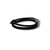 PULSEIRA DE COURO PRETO NÃO AJUSTÁVEL 2 TRANÇADOS (CAVEIRA PRETO) na internet