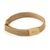 PULSEIRA IMÃ DE MALHA DE AÇO DOURADO