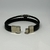 PULSEIRA COURO PRETA MUSICAL (PLUG MAGNÉTICO) - comprar online