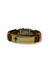 PULSEIRA DE COURO MARROM AJUSTÁVEL (JESUS É O CAMINHO DOURADO)