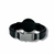 PULSEIRA DE COURO PRETO AJUSTÁVEL (SÃO BENTO PRETO) - Vigorblend