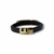 PULSEIRA DE COURO MARROM ESCURO AJUSTÁVEL (TUDO POSSO DOURADO) - Vigorblend