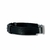 PULSEIRA DE COURO PRETO AJUSTÁVEL (CRUZ FINA CROMADO) na internet