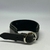 PULSEIRA DE COURO LARGA PRETA AJUSTÁVEL (GUITARRA DEUS É FIEL) - comprar online