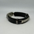 PULSEIRA DE COURO AJUSTÁVEL ENGATE RAPIDO PRETO ( A CRUZ) - comprar online