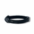 PULSEIRA DE COURO PRETO AJUSTÁVEL (INFINITO CROMADO) na internet