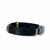 PULSEIRA DE COURO PRETO AJUSTÁVEL INFINITO (FÉ DOURADO) na internet