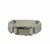 PULSEIRA COURO BRANCO AJUSTÁVEL (TUDO POSSO DOURADO) - Vigorblend