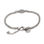 PULSEIRA AMULETO DE CORRENTE EM AÇO PRATA - Vigorblend