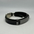 PULSEIRA DE COURO AJUSTÁVEL PRETA DE METAL ZAMAC (ORE.ESPERE.CONFIE) - comprar online