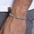 PULSEIRA MONNARTZ DE CORRENTE EM AÇO PRATA