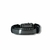 PULSEIRA DE COURO PRETO AJUSTÁVEL (SEM ESCRITA CROMADO) - comprar online