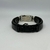 PULSEIRA DE COURO AJUSTÁVEL PRETA (HARLEY-DAVIDSON)