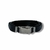PULSEIRA DE COURO PRETO AJUSTÁVEL (PENEIRA CROMADO) - Vigorblend