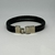 PULSEIRA DE COURO PRETA 1 TRANÇADA 1 COURO LISO PLUG MAGNÉTICO - comprar online