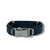 PULSEIRA DE COURO PRETO AJUSTÁVEL (PAI NOSSO DOURADO) - Vigorblend