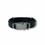 PULSEIRA DE COURO PRETO AJUSTÁVEL (ACREDITE ESCOVADO) - Vigorblend