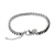PULSEIRA OBAMA DE CORRENTE EM AÇO PRATA - comprar online