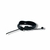 PULSEIRA DE COURO PRETO AJUSTÁVEL 1 TRANÇADO 2 TIRAS LISA - Vigorblend