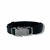 PULSEIRA DE COURO PRETO AJUSTÁVEL (FOCO FORÇA E FÉ BRANCO) na internet