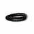 PULSEIRA DE COURO PRETO NÃO AJUSTÁVEL1 TRANÇADO PRETO E MARROM 1 TIRA LISA 1 DE MIÇANGA - comprar online