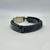 PULSEIRA DE COURO AJUSTÁVEL PRETA (PAI NOSSO) - comprar online