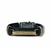 PULSEIRA DE COURO PRETO AJUSTÁVEL (PAI NOSSO DOURADO) - comprar online
