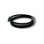 PULSEIRA DE COURO PRETA 2 TRANÇADA PLUG MAGNÉTICO NÃO AJUSTÁVELV (CAVEIRA) CROMO - Vigorblend
