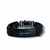PULSEIRA DE COURO PRETO AJUSTÁVEL (JESUS BRANCO) - comprar online