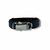 PULSEIRA DE COURO PRETO AJUSTÁVEL (CAVEIRA ALL BRACK) - Vigorblend