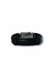 PULSEIRA DE COURO PRETO AJUSTÁVEL (DEUS É FIEL PRETO) - comprar online