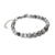 PULSEIRA ABBLO DE PEDRA NATURAL JASPE CINZA na internet