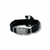 PULSEIRA DE COURO PRETO AJUSTÁVEL (CAVERA PRETO) - Vigorblend
