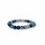 PULSEIRA DE PEDRA NATURAL ÁGATA AZUL NÃO AJUSTÁVEL (8mm) - comprar online