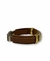 PULSEIRA DE COURO MARROM AJUSTÁVEL (JESUS É O CAMINHO DOURADO) - comprar online