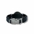 PULSEIRA DE COURO PRETO AJUSTÁVEL (ANJO) - Vigorblend