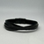 PULSEIRA PRETA DE COURO 4 TIRAS PRETA AJUSTÁVEL PLUG PRETO MAGNÈTICO