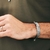 PULSEIRA IMÃ DE MALHA DE AÇO PRATA - Vigorblend