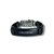PULSEIRA DE COURO PRETO AJUSTÁVEL (GRATIDÃO BRANCO) - comprar online