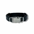 PULSEIRA DE COURO PRETO AJUSTÁVEL (FÉ BRANCO) - comprar online