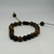PULSEIRA PEDRA NATURAL OLHO DE TIGRE E LAVA VULCANICA 8mm COM REGULADOR