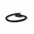 PULSEIRA DE COURO PRETO AJUSTÁVEL FECHO (PREGO CROMADO) 1 TRANÇADO - comprar online