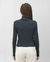 Blusa feminina ajustada de gola alta cinza | Pool by Riachuelo - comprar online