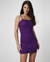 Vestido curto tubinho alças médias - Roxo | Pool Basics by Riachuelo