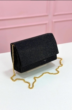 BOLSA DE BRILHO - PRETO
