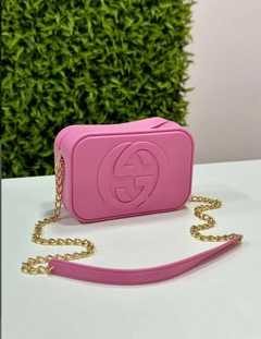 BAG GRAZY + ALÇA LATERAL - ROSA